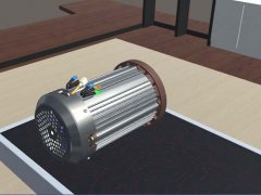 新能源汽車教學軟件:新能源汽車開關磁阻電機VR 3D虛擬現(xiàn)實教學軟件