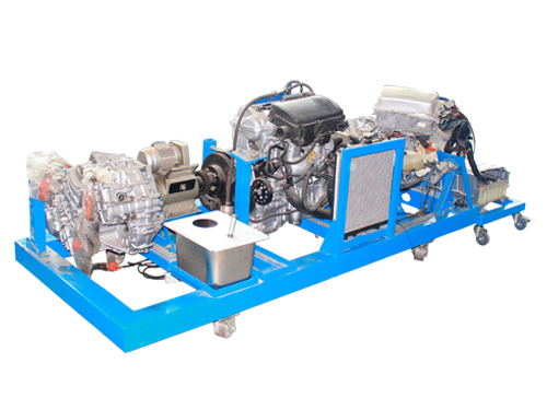 混合動力汽車總成試驗臺(圖1) 混合動力汽車及純電動汽車動力總成試驗臺