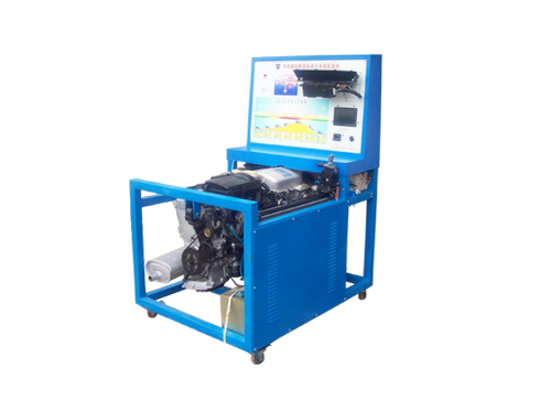 汽車混合動(dòng)力發(fā)動(dòng)機(jī)示教板(圖1) 混合動(dòng)力發(fā)動(dòng)機(jī)教學(xué)系統(tǒng)示教板