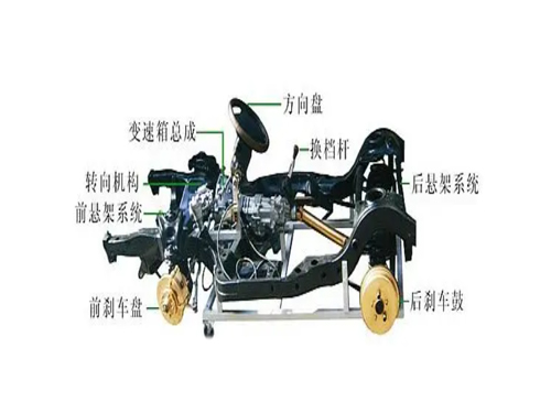豐田皇冠汽車底盤綜合實訓(xùn)臺實訓(xùn)裝置